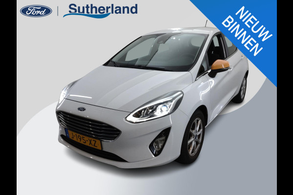 Ford Fiesta 1.0 EcoBoost Titanium WORDT VERWACHT | 95pk | Navigatie | Winter Pack | Lichtmetalen velgen | Cruise control