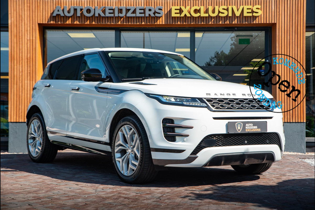 Land Rover Range Rover Evoque P300e R Dynamic Panoramadak Lane Assist Meridian Leer 20''LM Land Rover Range Rover Evoque P300e R Dynamic Panoramadak Lane Assist Meridian Leer 20''LM