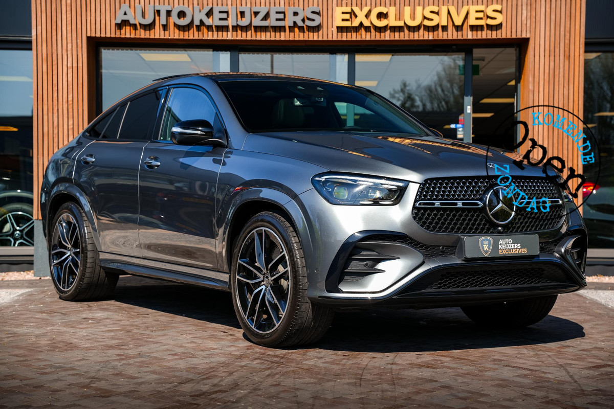 Mercedes-Benz GLE Coupé 400 e 4MATIC AMG Line Premium Burmester Panodak Memory Stoelventil. Stuurverw. 360 Camera HUD Trekhaak Mercedes-Benz GLE Coupé 400 e 4MATIC AMG Line Premium Burmester Panodak Memory Stoelventil. Stuurverw. 360 Camera HUD Trekhaak