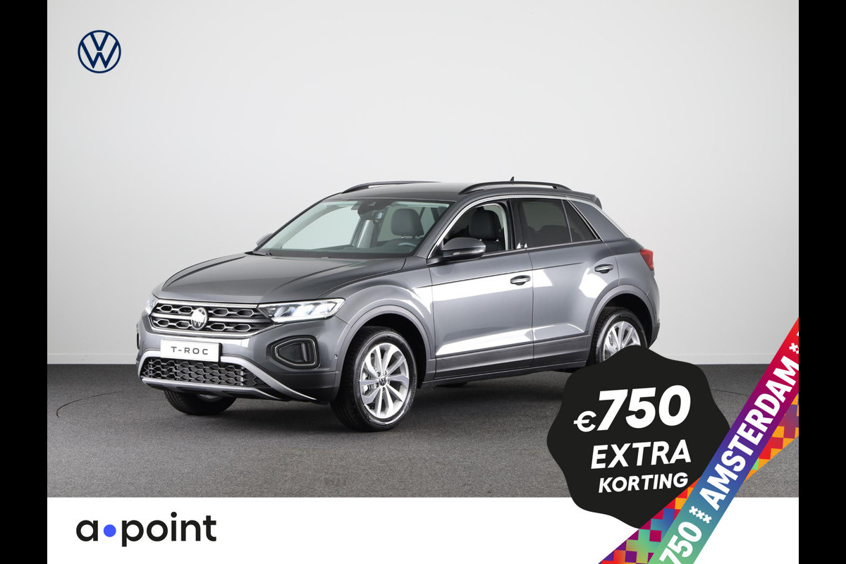 Volkswagen T-Roc Life Edition 1.5 110 kW / 150 pk TSI SUV 7 versn. Volkswagen T-Roc Life Edition 1.5 110 kW / 150 pk TSI SUV 7 versn.