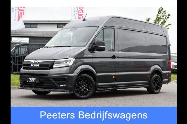 MAN TGE 35 2.0 3.180 L3H3 PB Edition Adaptieve Cruise, Camera, Carplay, 177PK, Automaat, LED, Leder, Stoelverwarming, Clima, Uniek!