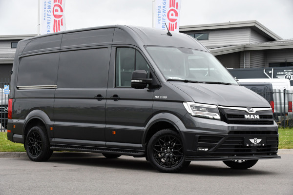 MAN TGE 35 2.0 3.180 L3H3 PB Edition Adaptieve Cruise, Camera, Carplay, 177PK, Automaat, LED, Leder, Stoelverwarming, Clima, Uniek!