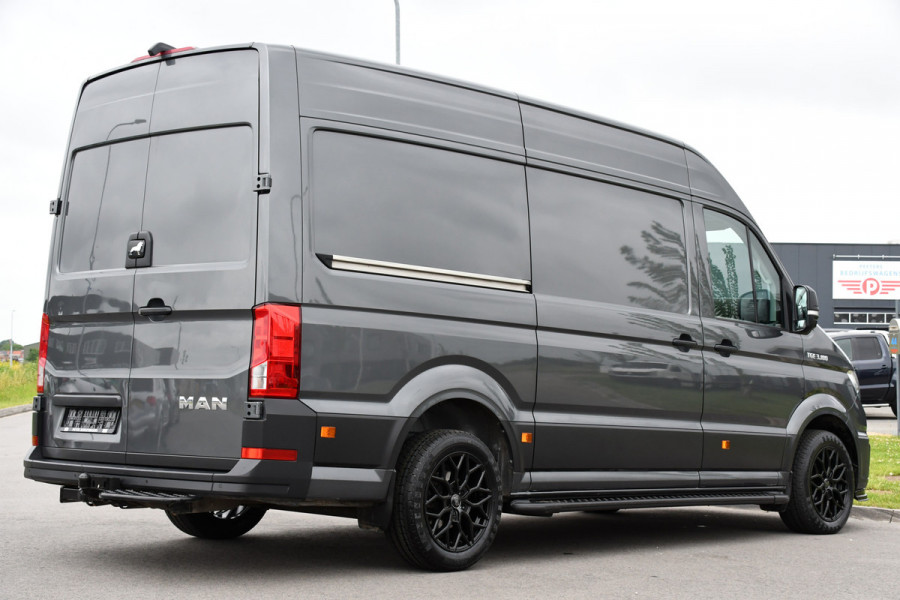 MAN TGE 35 2.0 3.180 L3H3 PB Edition Adaptieve Cruise, Camera, Carplay, 177PK, Automaat, LED, Leder, Stoelverwarming, Clima, Uniek!
