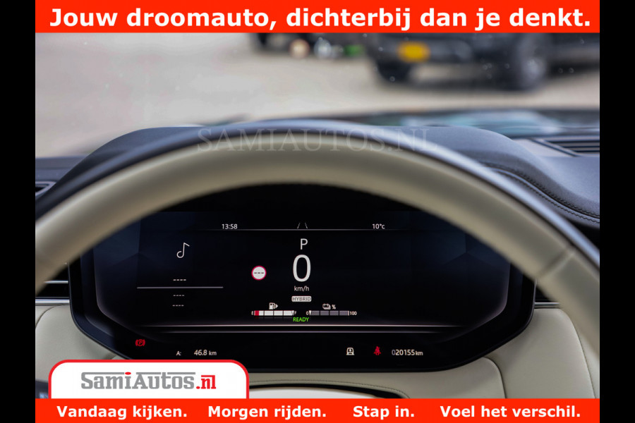 Land Rover Range Rover P550e | NIGHT | GARANTIE TOT 14-03-2029 | HEAD-UP | ACHTERAS BESTURING | SOFT CLOSE | PHEV | 23 INCH VELGEN | PANORAMADAK | STUURVERWARMING | STOEL KOELING | Fabrieksgarantie tot 14-03-2029 – Geniet van gemoedsrust met uitgebreide dekking tot deze datum. GZK-71-D