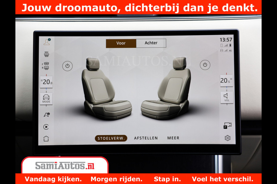 Land Rover Range Rover P550e | NIGHT | GARANTIE TOT 14-03-2029 | HEAD-UP | ACHTERAS BESTURING | SOFT CLOSE | PHEV | 23 INCH VELGEN | PANORAMADAK | STUURVERWARMING | STOEL KOELING | Fabrieksgarantie tot 14-03-2029 – Geniet van gemoedsrust met uitgebreide dekking tot deze datum. GZK-71-D
