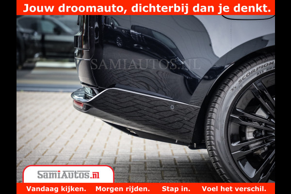 Land Rover Range Rover P550e | NIGHT | GARANTIE TOT 14-03-2029 | HEAD-UP | ACHTERAS BESTURING | SOFT CLOSE | PHEV | 23 INCH VELGEN | PANORAMADAK | STUURVERWARMING | STOEL KOELING | Fabrieksgarantie tot 14-03-2029 – Geniet van gemoedsrust met uitgebreide dekking tot deze datum. GZK-71-D