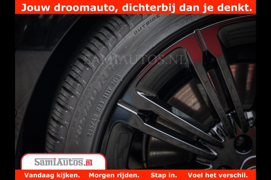 Land Rover Range Rover P550e | NIGHT | GARANTIE TOT 14-03-2029 | HEAD-UP | ACHTERAS BESTURING | SOFT CLOSE | PHEV | 23 INCH VELGEN | PANORAMADAK | STUURVERWARMING | STOEL KOELING | Fabrieksgarantie tot 14-03-2029 – Geniet van gemoedsrust met uitgebreide dekking tot deze datum. GZK-71-D