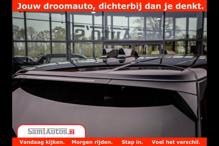 Land Rover Range Rover P550e | NIGHT | GARANTIE TOT 14-03-2029 | HEAD-UP | ACHTERAS BESTURING | SOFT CLOSE | PHEV | 23 INCH VELGEN | PANORAMADAK | STUURVERWARMING | STOEL KOELING | Fabrieksgarantie tot 14-03-2029 – Geniet van gemoedsrust met uitgebreide dekking tot deze datum. GZK-71-D