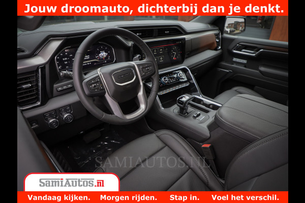 GMC Sierra DENALI | All-In Prijs | 6,2 V8 Full Option | De Meest Luxe Pick-Up in zijn Klasse | Comfortabele Dubbele Cabine met Royale 5 Zitplaatsen | BPM vrij | Nu Leverbaar uit Voorraad | Voorraad Nr 434420