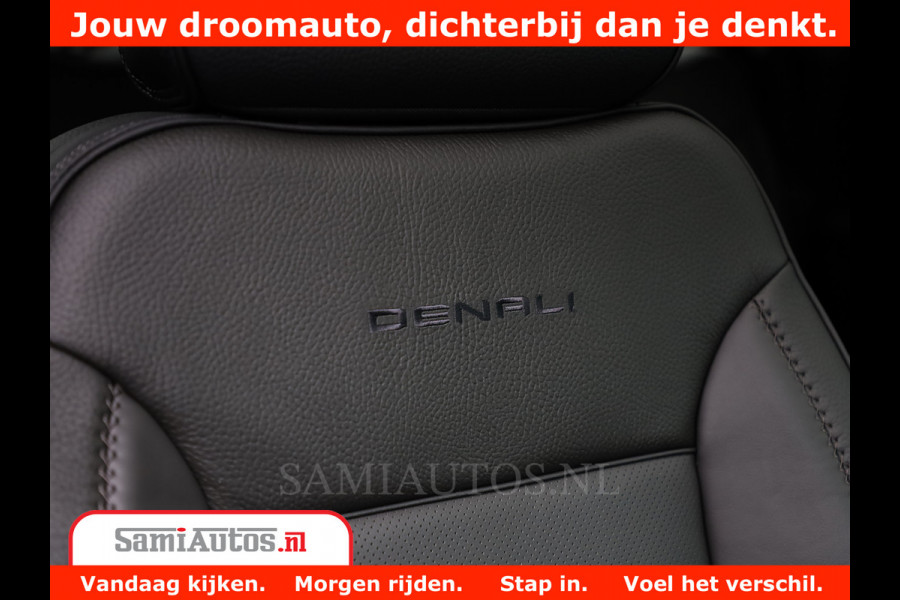 GMC Sierra DENALI | All-In Prijs | 6,2 V8 Full Option | De Meest Luxe Pick-Up in zijn Klasse | Comfortabele Dubbele Cabine met Royale 5 Zitplaatsen | BPM vrij | Nu Leverbaar uit Voorraad | Voorraad Nr 434420