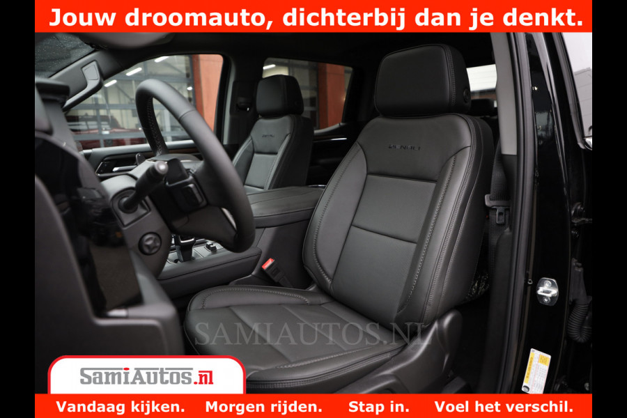 GMC Sierra DENALI | All-In Prijs | 6,2 V8 Full Option | De Meest Luxe Pick-Up in zijn Klasse | Comfortabele Dubbele Cabine met Royale 5 Zitplaatsen | BPM vrij | Nu Leverbaar uit Voorraad | Voorraad Nr 434420