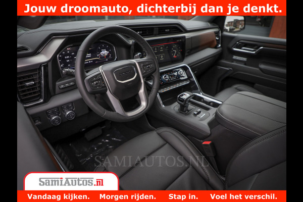 GMC Sierra DENALI | All-In Prijs | 6,2 V8 Full Option | De Meest Luxe Pick-Up in zijn Klasse | Comfortabele Dubbele Cabine met Royale 5 Zitplaatsen | BPM vrij | Nu Leverbaar uit Voorraad | Voorraad Nr 434420