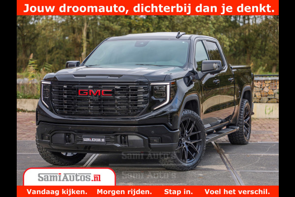 GMC Sierra DENALI 6.2 V8 426PK | Full Option | De Meest Luxe Pick-Up in zijn Klasse | Comfortabele Dubbele Cabine met Royale 5 Zitplaatsen | BPM vrij | Nu Leverbaar uit Voorraad | Voorraad Nr 419189