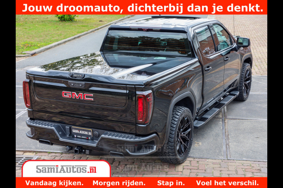 GMC Sierra DENALI 6.2 V8 426PK | Full Option | De Meest Luxe Pick-Up in zijn Klasse | Comfortabele Dubbele Cabine met Royale 5 Zitplaatsen | BPM vrij | Nu Leverbaar uit Voorraad | Voorraad Nr 419189