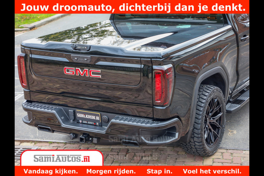 GMC Sierra DENALI 6.2 V8 426PK | Full Option | De Meest Luxe Pick-Up in zijn Klasse | Comfortabele Dubbele Cabine met Royale 5 Zitplaatsen | BPM vrij | Nu Leverbaar uit Voorraad | Voorraad Nr 419189