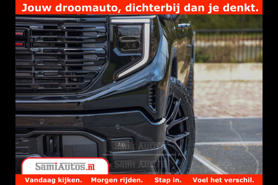 GMC Sierra DENALI 6.2 V8 426PK | Full Option | De Meest Luxe Pick-Up in zijn Klasse | Comfortabele Dubbele Cabine met Royale 5 Zitplaatsen | BPM vrij | Nu Leverbaar uit Voorraad | Voorraad Nr 419189