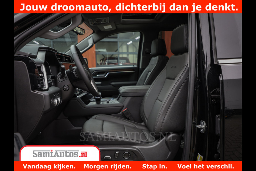 GMC Sierra DENALI 6.2 V8 426PK | Full Option | De Meest Luxe Pick-Up in zijn Klasse | Comfortabele Dubbele Cabine met Royale 5 Zitplaatsen | BPM vrij | Nu Leverbaar uit Voorraad | Voorraad Nr 419189