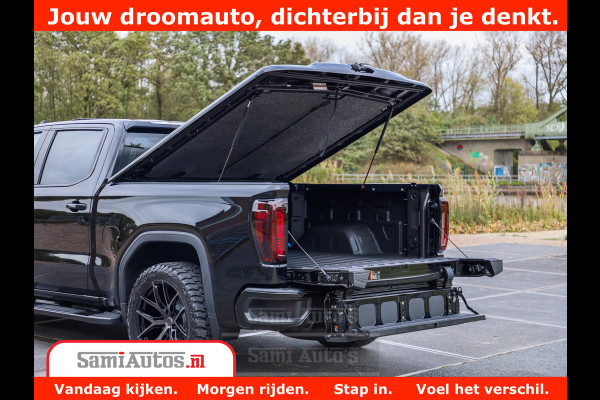 GMC Sierra DENALI 6.2 V8 426PK | Full Option | De Meest Luxe Pick-Up in zijn Klasse | Comfortabele Dubbele Cabine met Royale 5 Zitplaatsen | BPM vrij | Nu Leverbaar uit Voorraad | Voorraad Nr 419189
