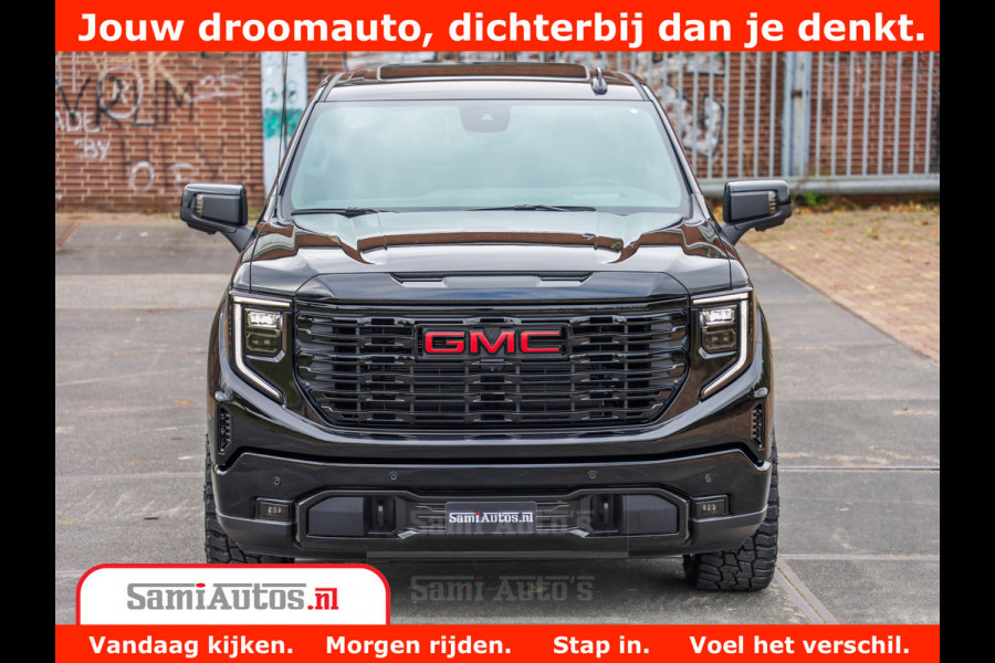 GMC Sierra DENALI 6.2 V8 426PK | Full Option | De Meest Luxe Pick-Up in zijn Klasse | Comfortabele Dubbele Cabine met Royale 5 Zitplaatsen | BPM vrij | Nu Leverbaar uit Voorraad | Voorraad Nr 419189