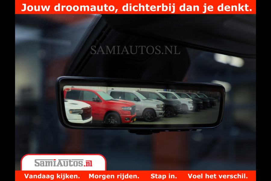 Dodge Ram 1500 Limited Night High Output 540HP 706Nm | Massage + Full Option | De Meest Luxe en Volle Pick-Up in zijn Klasse | Comfortabele Dubbele Cabine met Royale 5 Zitplaatsen | BPM vrij | Nu Leverbaar uit Voorraad | Voorraad Nr 2370 - 5411