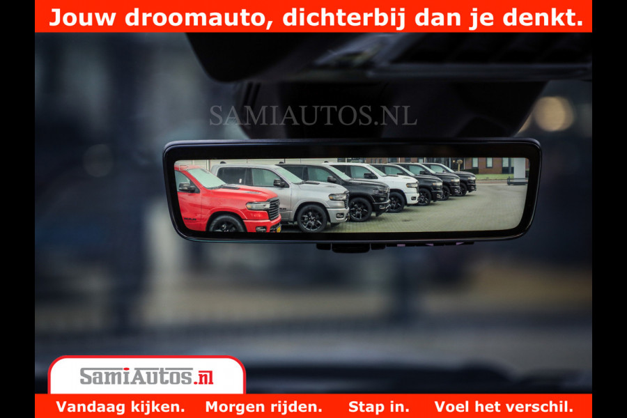 Dodge Ram 1500 Limited Night High Output 540HP 706Nm | Massage + Full Option | De Meest Luxe en Volle Pick-Up in zijn Klasse | Comfortabele Dubbele Cabine met Royale 5 Zitplaatsen | BPM vrij | Nu Leverbaar uit Voorraad | Voorraad Nr 2370 - 5411