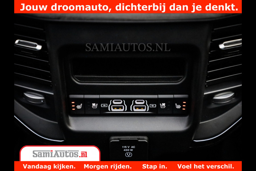 Dodge Ram 1500 Limited Night High Output 540HP 706Nm | Massage + Full Option | De Meest Luxe en Volle Pick-Up in zijn Klasse | Comfortabele Dubbele Cabine met Royale 5 Zitplaatsen | BPM vrij | Nu Leverbaar uit Voorraad | Voorraad Nr 2370 - 5411