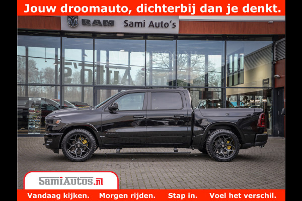 Dodge Ram 1500 Limited Night High Output 540HP 706Nm | Massage + Full Option | De Meest Luxe en Volle Pick-Up in zijn Klasse | Comfortabele Dubbele Cabine met Royale 5 Zitplaatsen | BPM vrij | Nu Leverbaar uit Voorraad | Voorraad Nr 2333 - 5129
