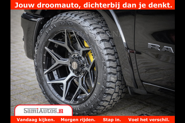 Dodge Ram 1500 Limited Night High Output 540HP 706Nm | Massage + Full Option | De Meest Luxe en Volle Pick-Up in zijn Klasse | Comfortabele Dubbele Cabine met Royale 5 Zitplaatsen | BPM vrij | Nu Leverbaar uit Voorraad | Voorraad Nr 2333 - 5129