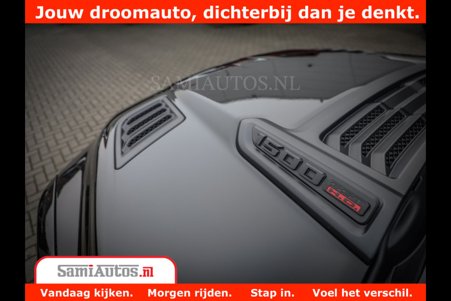 Dodge Ram 1500 Limited Night High Output 540HP 706Nm | Massage + Full Option | De Meest Luxe en Volle Pick-Up in zijn Klasse | Comfortabele Dubbele Cabine met Royale 5 Zitplaatsen | BPM vrij | Nu Leverbaar uit Voorraad | Voorraad Nr 2293 - 7688
