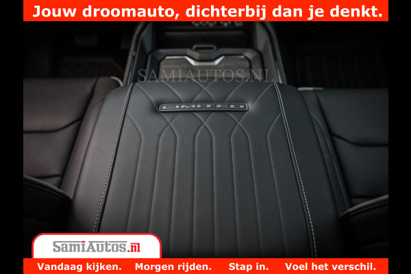 Dodge Ram 1500 Limited Night High Output 540HP 706Nm | Massage + Full Option | De Meest Luxe en Volle Pick-Up in zijn Klasse | Comfortabele Dubbele Cabine met Royale 5 Zitplaatsen | BPM vrij | Nu Leverbaar uit Voorraad | Voorraad Nr 2293 - 7688