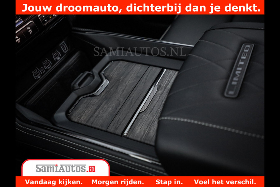 Dodge Ram 1500 Limited Night High Output 540HP 706Nm | Massage + Full Option | De Meest Luxe en Volle Pick-Up in zijn Klasse | Comfortabele Dubbele Cabine met Royale 5 Zitplaatsen | BPM vrij | Nu Leverbaar uit Voorraad | Voorraad Nr 2293 - 7688
