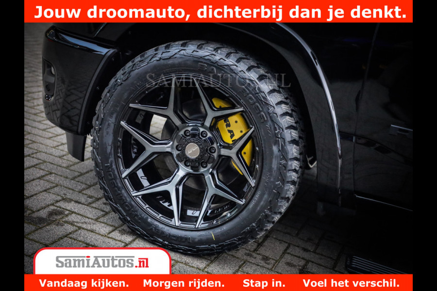 Dodge Ram 1500 Limited Night High Output 540HP 706Nm | Massage + Full Option | De Meest Luxe en Volle Pick-Up in zijn Klasse | Comfortabele Dubbele Cabine met Royale 5 Zitplaatsen | BPM vrij | Nu Leverbaar uit Voorraad | Voorraad Nr 2293 - 7688