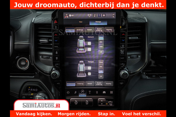 Dodge Ram 1500 Limited Night High Output 540HP 706Nm | Massage + Full Option | De Meest Luxe en Volle Pick-Up in zijn Klasse | Comfortabele Dubbele Cabine met Royale 5 Zitplaatsen | BPM vrij | Nu Leverbaar uit Voorraad | Voorraad Nr 2293 - 7688