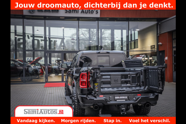 Dodge Ram 1500 Limited Night High Output 540HP 706Nm | Massage + Full Option | De Meest Luxe en Volle Pick-Up in zijn Klasse | Comfortabele Dubbele Cabine met Royale 5 Zitplaatsen | BPM vrij | Nu Leverbaar uit Voorraad | Voorraad Nr 2293 - 7688