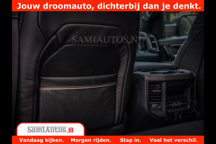 Dodge Ram 1500 Limited Night High Output 540HP 706Nm | Massage + Full Option | De Meest Luxe en Volle Pick-Up in zijn Klasse | Comfortabele Dubbele Cabine met Royale 5 Zitplaatsen | BPM vrij | Nu Leverbaar uit Voorraad | Voorraad Nr 2293 - 7688
