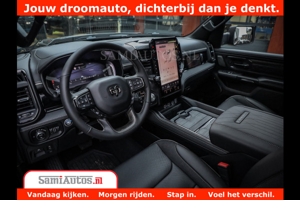 Dodge Ram 1500 Limited Night High Output 540HP 706Nm | Massage + Full Option | De Meest Luxe en Volle Pick-Up in zijn Klasse | Comfortabele Dubbele Cabine met Royale 5 Zitplaatsen | BPM vrij | Nu Leverbaar uit Voorraad | Voorraad Nr 2293 - 7688
