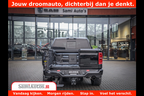 Dodge Ram 1500 Limited Night High Output 540HP 706Nm | Massage + Full Option | De Meest Luxe en Volle Pick-Up in zijn Klasse | Comfortabele Dubbele Cabine met Royale 5 Zitplaatsen | BPM vrij | Nu Leverbaar uit Voorraad | Voorraad Nr 2293 - 7688