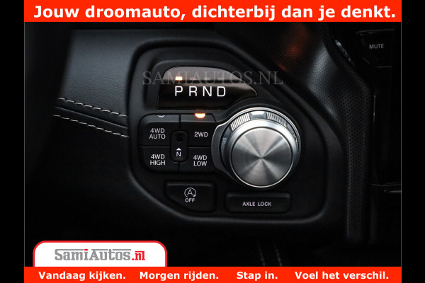 Dodge Ram 1500 Limited Night High Output 540HP 706Nm | Massage + Full Option | De Meest Luxe en Volle Pick-Up in zijn Klasse | Comfortabele Dubbele Cabine met Royale 5 Zitplaatsen | BPM vrij | Nu Leverbaar uit Voorraad | Voorraad Nr 2293 - 7688