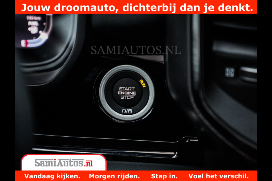 Dodge Ram 1500 Limited Night High Output 540HP 706Nm | Massage + Full Option | De Meest Luxe en Volle Pick-Up in zijn Klasse | Comfortabele Dubbele Cabine met Royale 5 Zitplaatsen | BPM vrij | Nu Leverbaar uit Voorraad | Voorraad Nr 2293 - 7688