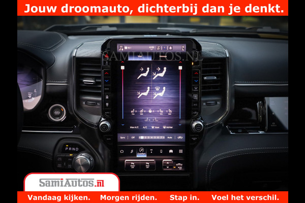 Dodge Ram 1500 Limited Night High Output 540HP 706Nm | Massage + Full Option | De Meest Luxe en Volle Pick-Up in zijn Klasse | Comfortabele Dubbele Cabine met Royale 5 Zitplaatsen | BPM vrij | Nu Leverbaar uit Voorraad | Voorraad Nr 2293 - 7688