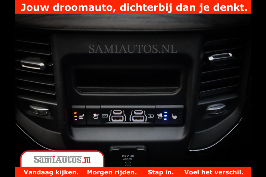 Dodge Ram 1500 Limited Night High Output 540HP 706Nm | Massage + Full Option | De Meest Luxe en Volle Pick-Up in zijn Klasse | Comfortabele Dubbele Cabine met Royale 5 Zitplaatsen | BPM vrij | Nu Leverbaar uit Voorraad | Voorraad Nr 2293 - 7688