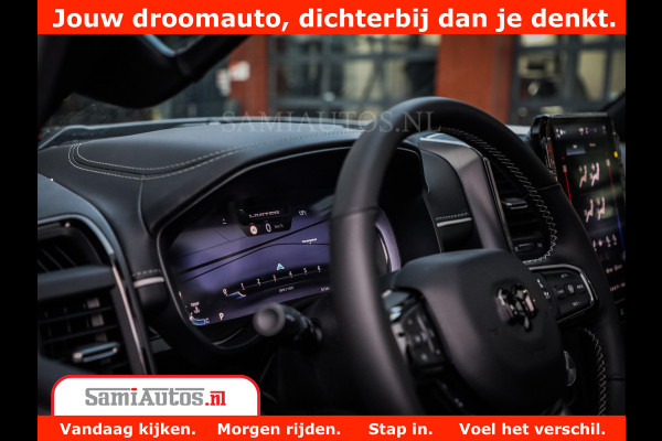 Dodge Ram 1500 Limited Night High Output 540HP 706Nm | Massage + Full Option | De Meest Luxe en Volle Pick-Up in zijn Klasse | Comfortabele Dubbele Cabine met Royale 5 Zitplaatsen | BPM vrij | Nu Leverbaar uit Voorraad | Voorraad Nr 2293 - 7688