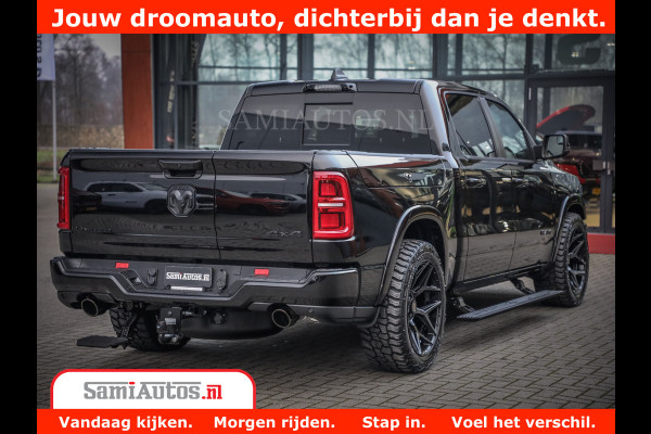 Dodge Ram 1500 Limited Night High Output 540HP 706Nm | Massage + Full Option | De Meest Luxe en Volle Pick-Up in zijn Klasse | Comfortabele Dubbele Cabine met Royale 5 Zitplaatsen | BPM vrij | Nu Leverbaar uit Voorraad | Voorraad Nr 2293 - 7688