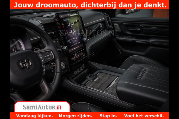 Dodge Ram 1500 Limited Night High Output 540HP 706Nm | Massage + Full Option | De Meest Luxe en Volle Pick-Up in zijn Klasse | Comfortabele Dubbele Cabine met Royale 5 Zitplaatsen | BPM vrij | Nu Leverbaar uit Voorraad | Voorraad Nr 2293 - 7688