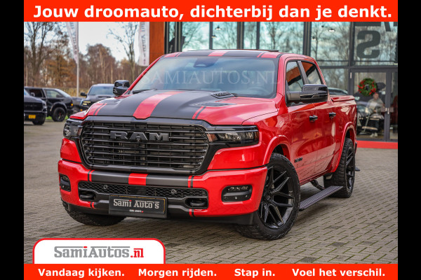 Dodge Ram 1500 Night Premium | Full Option | De Meest Luxe Pick-Up in zijn Klasse | Comfortabele Dubbele Cabine met Royale 5 Zitplaatsen | BPM vrij | Nu Leverbaar uit Voorraad | Voorraad Nr 2226 - 4993
