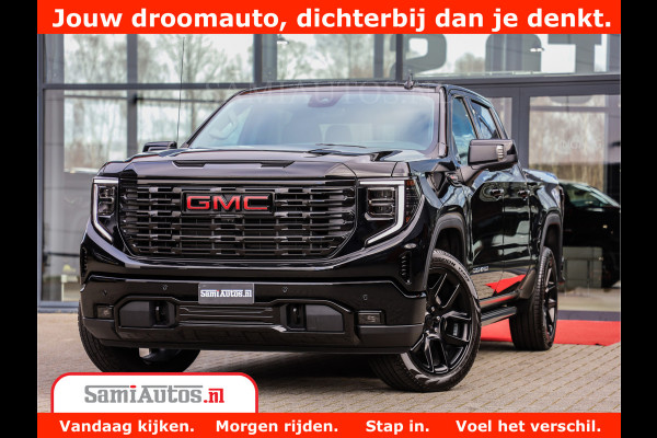 GMC Sierra DENALI 6.2 V8 426PK Full Option | De Meest Luxe Pick-Up in zijn Klasse | Comfortabele Dubbele Cabine met Royale 5 Zitplaatsen | BPM vrij | Nu Leverbaar uit Voorraad | Voorraad Nr 433794