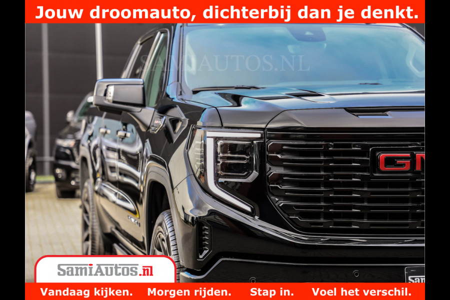 GMC Sierra DENALI 6.2 V8 426PK Full Option | De Meest Luxe Pick-Up in zijn Klasse | Comfortabele Dubbele Cabine met Royale 5 Zitplaatsen | BPM vrij | Nu Leverbaar uit Voorraad | Voorraad Nr 433794