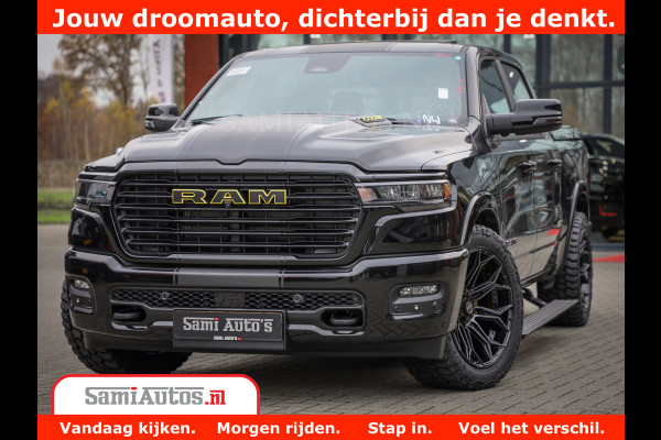 Dodge Ram 1500 Night Premium | Full Option | De Meest Luxe Pick-Up in zijn Klasse | Comfortabele Dubbele Cabine met Royale 5 Zitplaatsen | BPM vrij | Nu Leverbaar uit Voorraad | Voorraad Nr 2284 - 3855