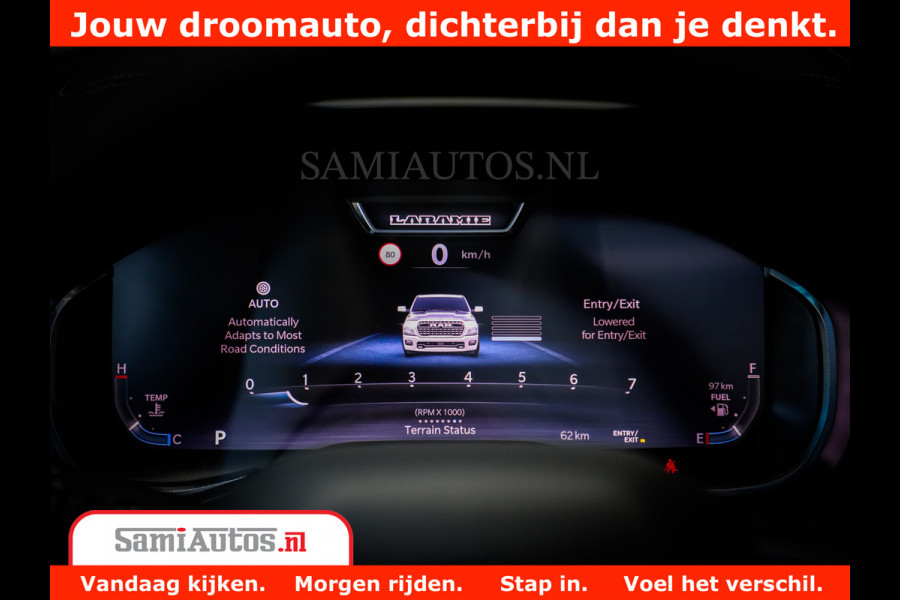 Dodge Ram 1500 Night Premium | Full Option | De Meest Luxe Pick-Up in zijn Klasse | Comfortabele Dubbele Cabine met Royale 5 Zitplaatsen | BPM vrij | Nu Leverbaar uit Voorraad | Voorraad Nr 2284 - 3855