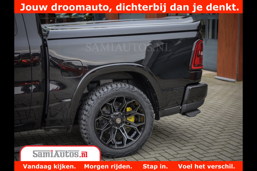Dodge Ram 1500 Night Premium | Full Option | De Meest Luxe Pick-Up in zijn Klasse | Comfortabele Dubbele Cabine met Royale 5 Zitplaatsen | BPM vrij | Nu Leverbaar uit Voorraad | Voorraad Nr 2284 - 3855